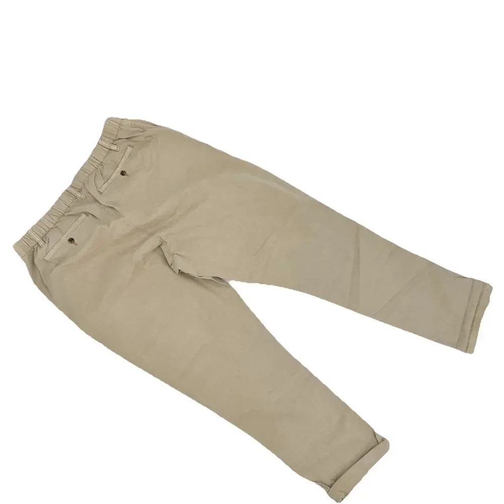 Old Navy High-Waisted OGC Chino Tapered Straight Pants A Stones Throw XL Tall